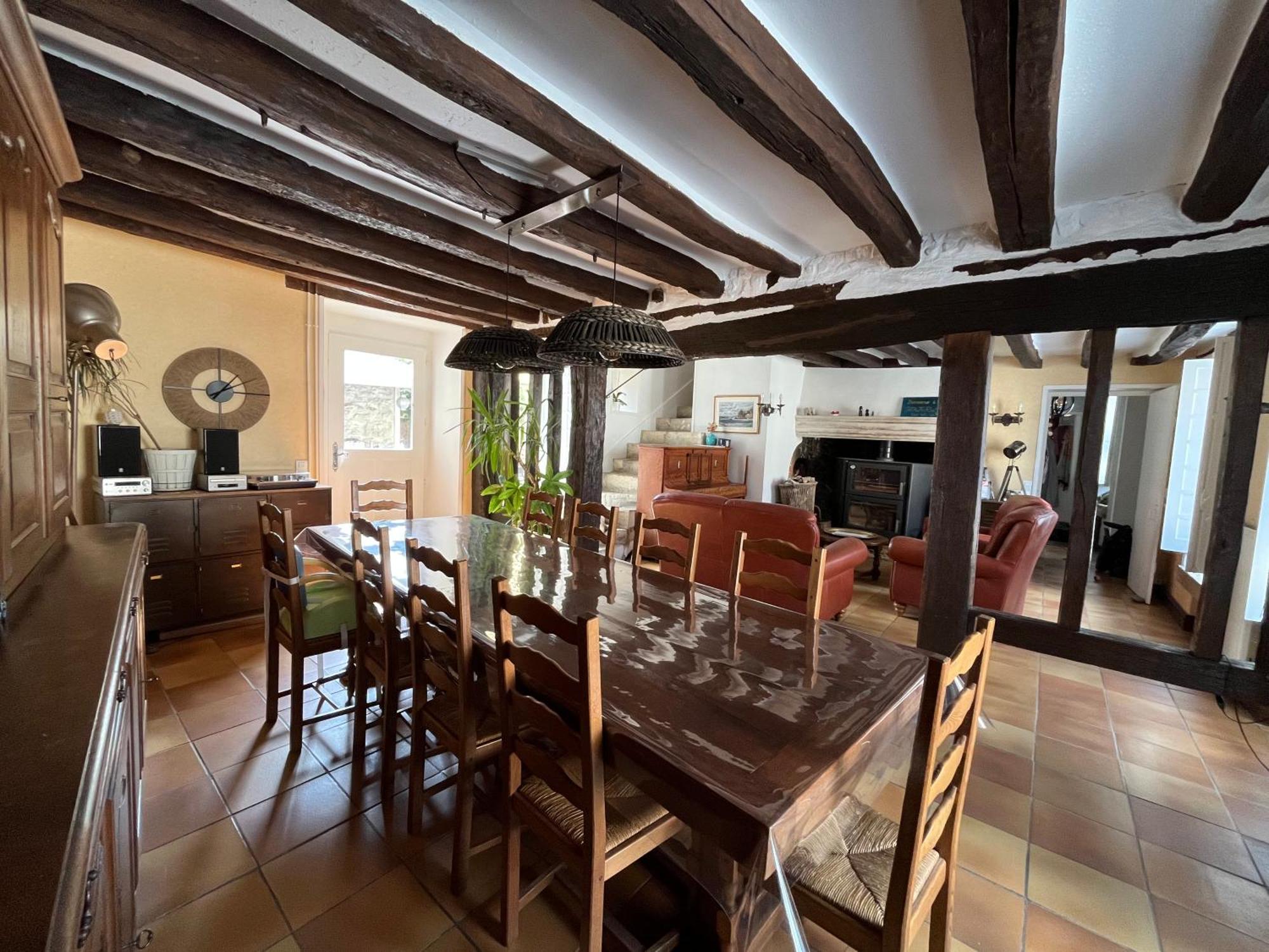 2 chambres dans maison de campagne avec piscine intérieure Lagery Extérieur photo